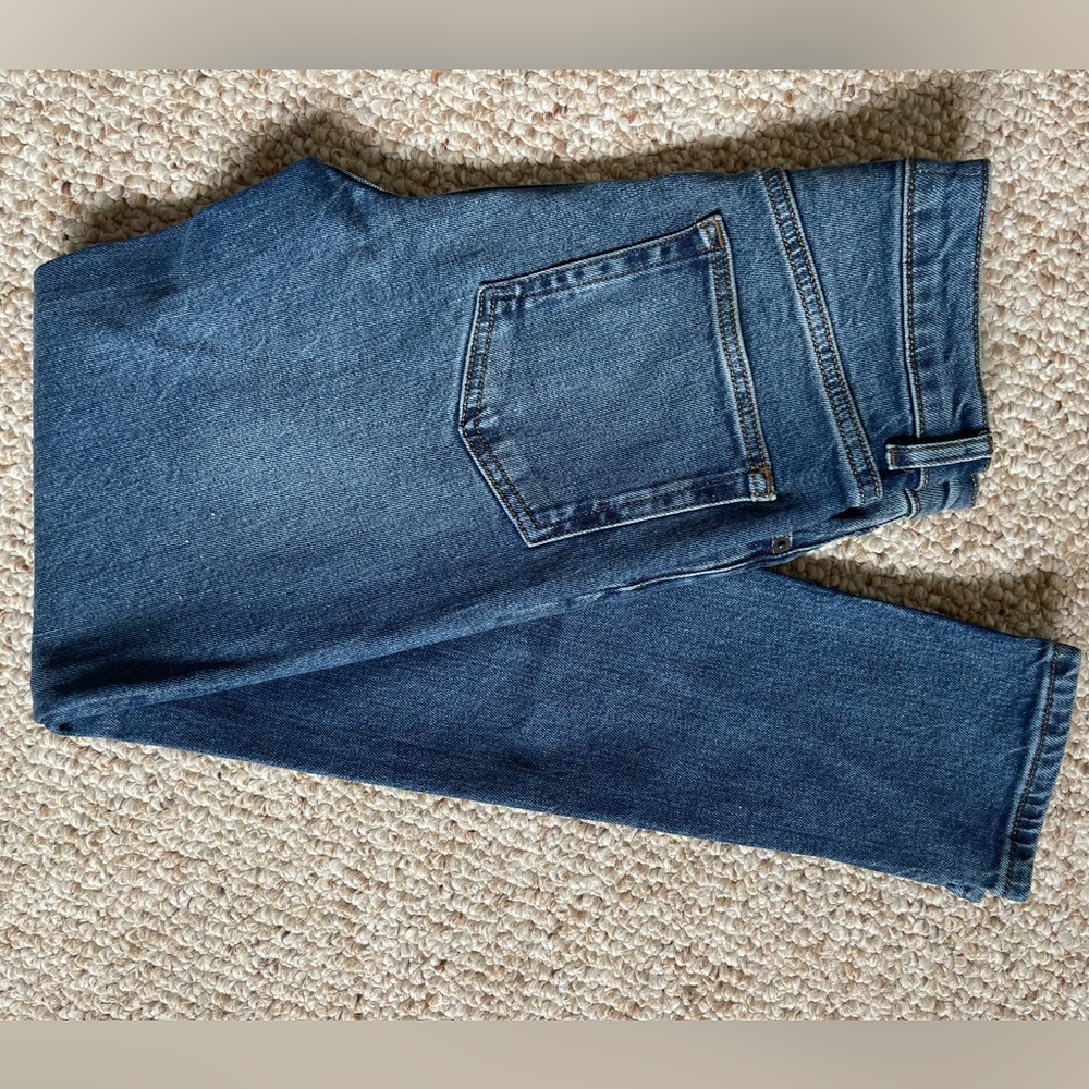 Reformation skinny ankle blue jeans size 25